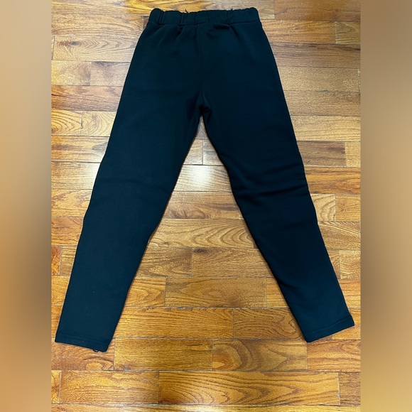 Tailored Recreation Premium Black Sweatpants with Zipper Knees Men's Small - Picture 2 of 11